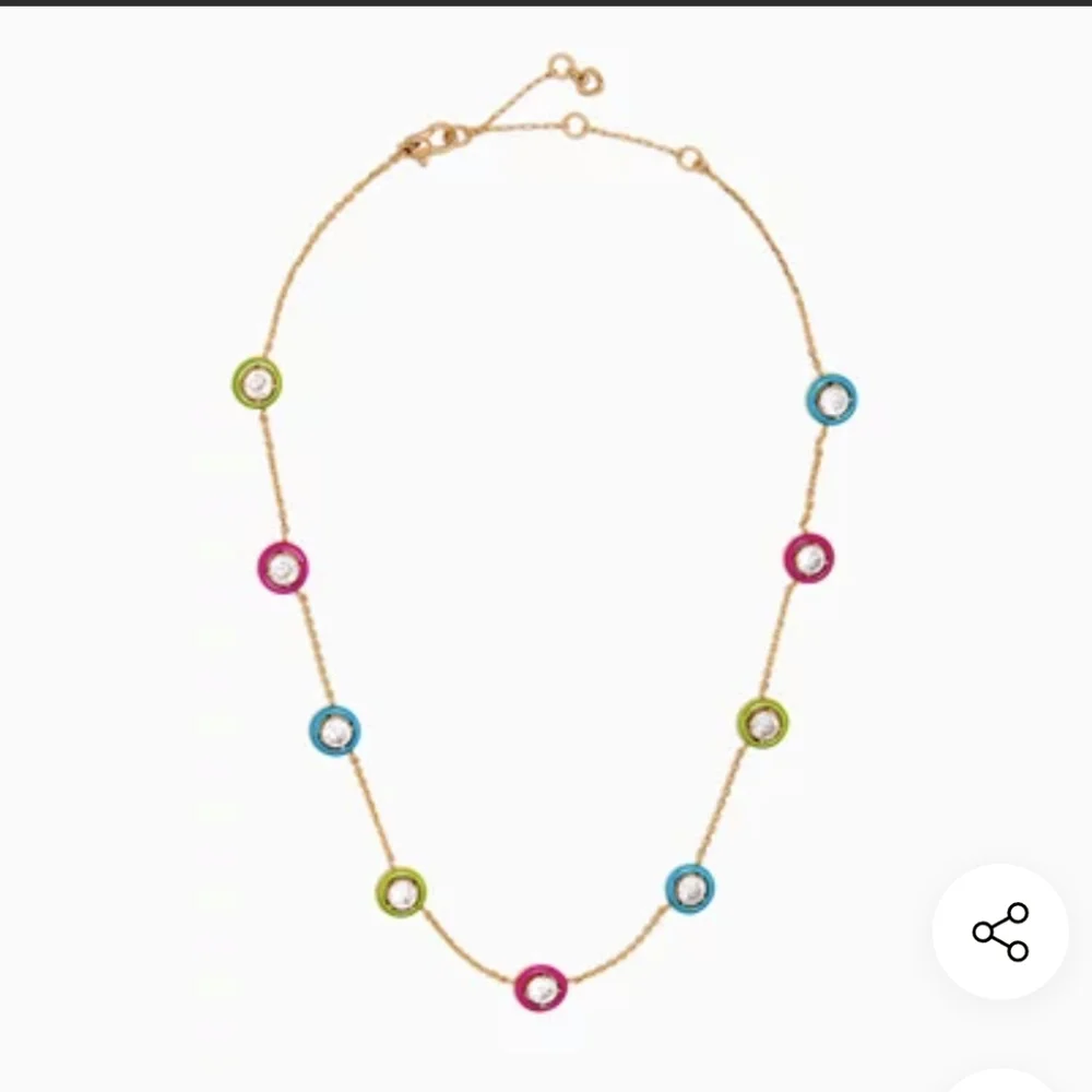 NWT Kate Spade Dream in Color station necklace.